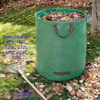 Prosperity torba za lišće u vrtu – plastična, Ly-001, za sakupljanje opalog lišća i kućnog otpada