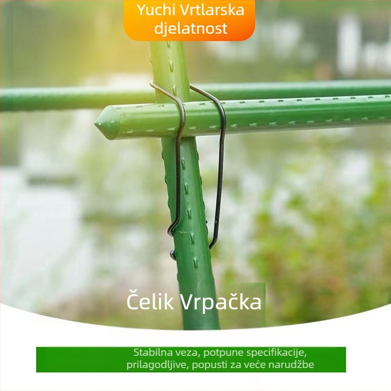 Žično kvačilo za čelične cijevi – vrt, balkon – Yuchi Gardening