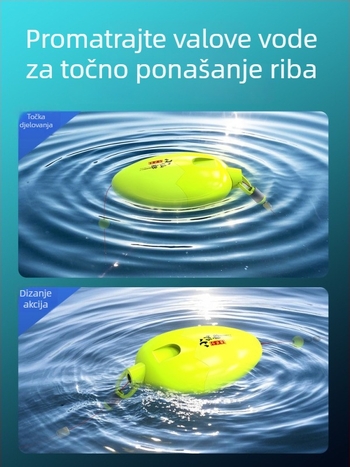 Little Fairy Automatsko Pronalaženje Dna – Visoka Osjetljivost, Set Pluta od Kompozitnog Materijala