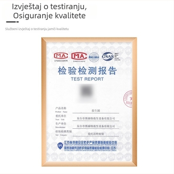 Spasiteljski obruč od PVC čvrste pjene, reflektirajući, za odrasle, s užetom za spašavanje