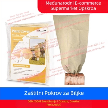 Pokrov protiv mraza za biljke od netkanog materijala, za stabla, cvijeće i sadnice; zaštita od ptica i insekata, UV zaštita i očuvanje topline