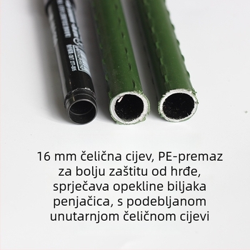 Yun Xuan Vrtni Nosač za Penjačke Biljke, Plastificirana Čelična Cijev
