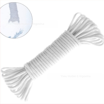 Pamukovo uže za hidroponiku, duljina 10 m, promjer 4 mm, za DIY posude, upijajuće uže