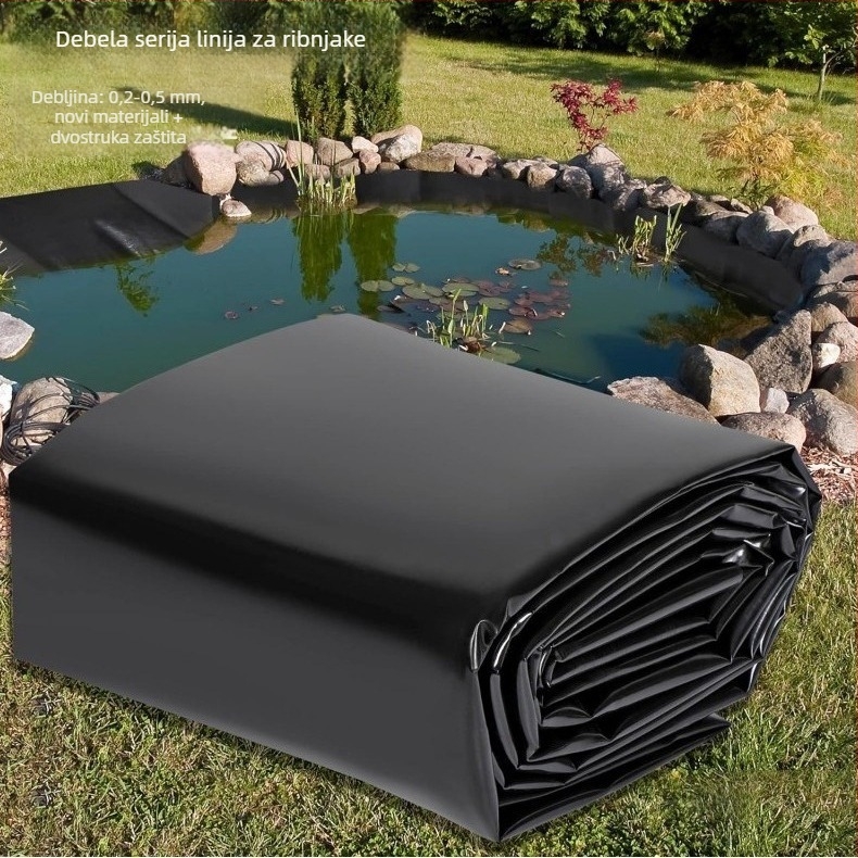 Liner za male ribnjake i krajobrazna jezera (0,2 mm debljina; plastični materijal; protiv propuštanja)