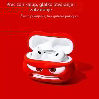 Zaštitni etui za AirPods – polikarbonat, graviran uzorak, IP model, kompatibilan s AirPods 4. generacije i AirPods Pro 2. generacije