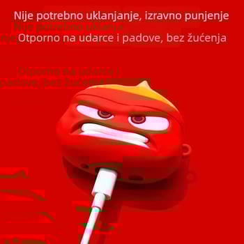 Zaštitni etui za AirPods – polikarbonat, graviran uzorak, IP model, kompatibilan s AirPods 4. generacije i AirPods Pro 2. generacije