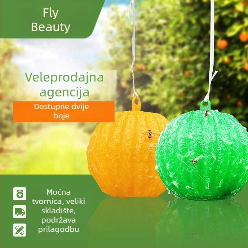 Lovač plodnih muha, plastični materijal, namjena: lov na insekte, brend Happy fly beauty