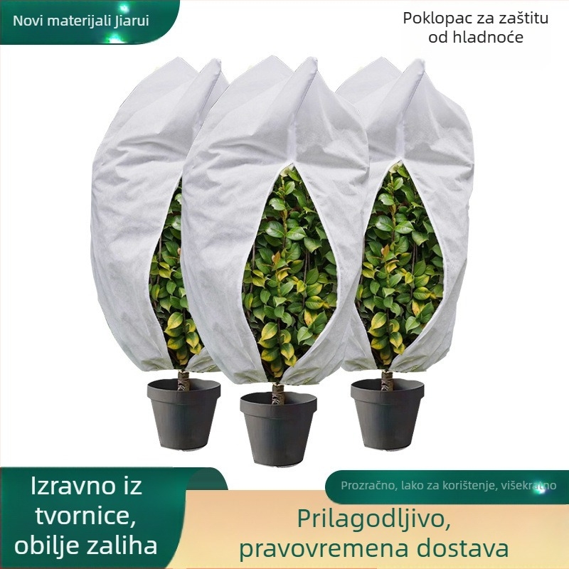 Pokrov za biljke otporan na mraz – plastični pokrov za zimske biljke, Jiarui