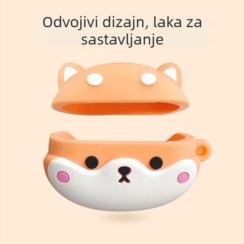 Silikonska futrola za bežične slušalice, mekano kućište s karikaturnim dizajnom, ubrizgano oblikovanje, kompatibilno s različitim modelima – Nanwanghuai