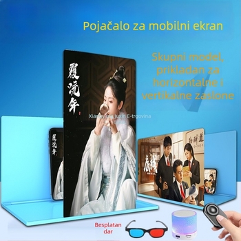 Nosač za snimanje odozgo – Univerzalan za horizontalne i vertikalne zaslone, sklopivi aluminijski stalak
