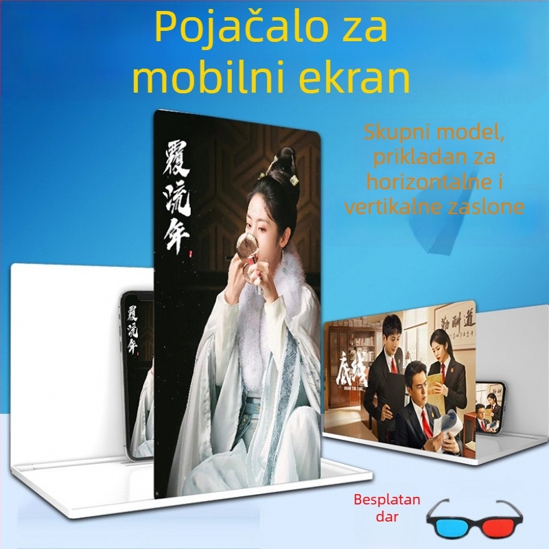 Nosač za snimanje odozgo – Univerzalan za horizontalne i vertikalne zaslone, sklopivi aluminijski stalak