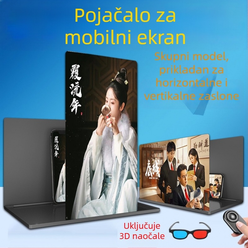 Nosač za snimanje odozgo – Univerzalan za horizontalne i vertikalne zaslone, sklopivi aluminijski stalak