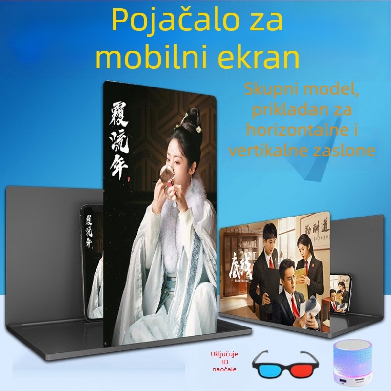 Nosač za snimanje odozgo – Univerzalan za horizontalne i vertikalne zaslone, sklopivi aluminijski stalak
