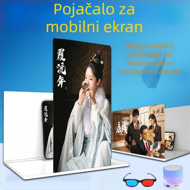Nosač za snimanje odozgo – Univerzalan za horizontalne i vertikalne zaslone, sklopivi aluminijski stalak