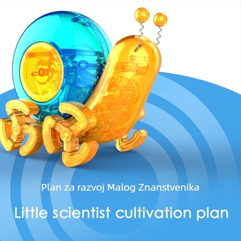 DIY Solarni puž STEM igračka za djecu 7–14 godina • Plastika • Značka Zesheng • Solarno napajanje