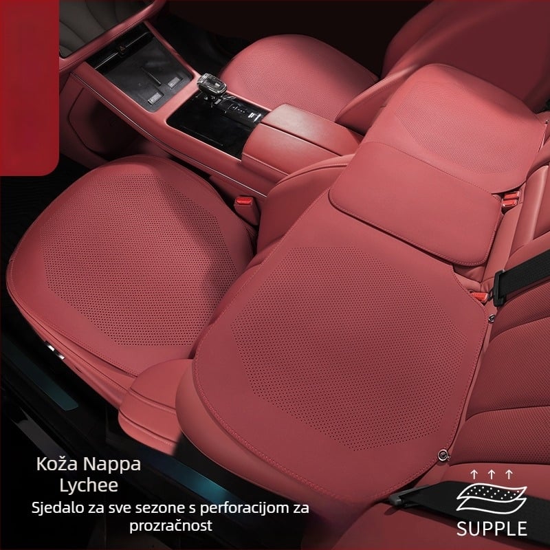 Jastučić za sjedalicu Mercedes‑Benz za E300L, GLC260L, C‑klasu i E‑klasu – hlađena jastučić s punilom od prirodnih vlakana, pogodno za sve sezone