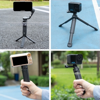 Prijenosni mini dvodjelni teleskopski stativ za mobitel – ABS materijal, nosivost do 2 kg, masa 83 g, stabilno snimanje