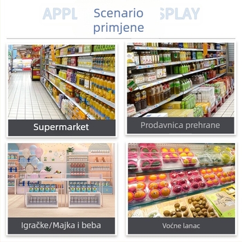 Cjenovna kartica od premazanog papira, dvostrana, ručno napisana cijena, pogodna za trgovine i supermarkete, kineskog stila, šifra proizvoda Spjq