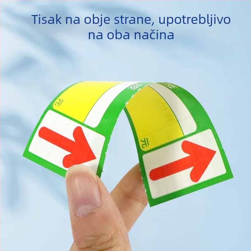 Cjenovna kartica od premazanog papira, dvostrana, ručno napisana cijena, pogodna za trgovine i supermarkete, kineskog stila, šifra proizvoda Spjq