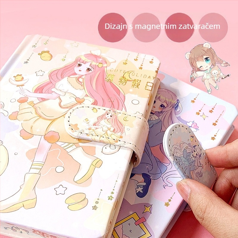 Influencer bilježnica, kreativni stil, ljepilo povez, Daolin papir, 80 g/m2, 50–100 stranica
