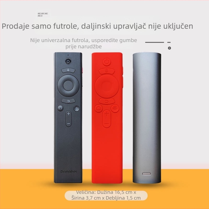 Silikonsko zaštitno kućište za daljinski upravljač, lagani luksuz stil, kompatibilno s X5Pro, F6, X5S, D6X, pojačano debelo, otpornost na padove, vodootporno