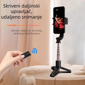 C07 stabilizator gimbala za mobitel s Bluetooth daljinskim upravljačem – nehrđajući čelik