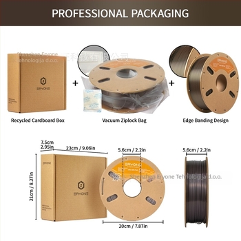 Visoko kvalitetan PLA filament s efektom svile, kružnog presjeka, za 3D ispis, 330 m po rolni