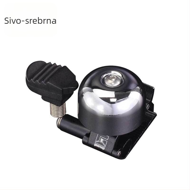 Integrirani zvon od aluminijske legure za retro cestovni bicikl – clip-on na upravljač