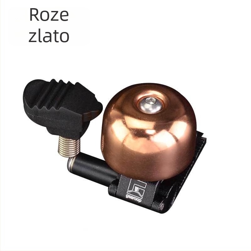 Integrirani zvon od aluminijske legure za retro cestovni bicikl – clip-on na upravljač