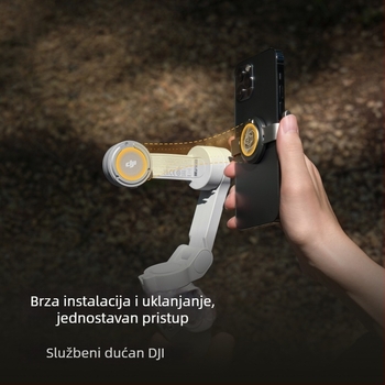 DJI Osmo Mobile SE ručni 3-osi gimbal – sklopivi stabilizator, plastično kućište, Bluetooth podrška, spreman za selfie