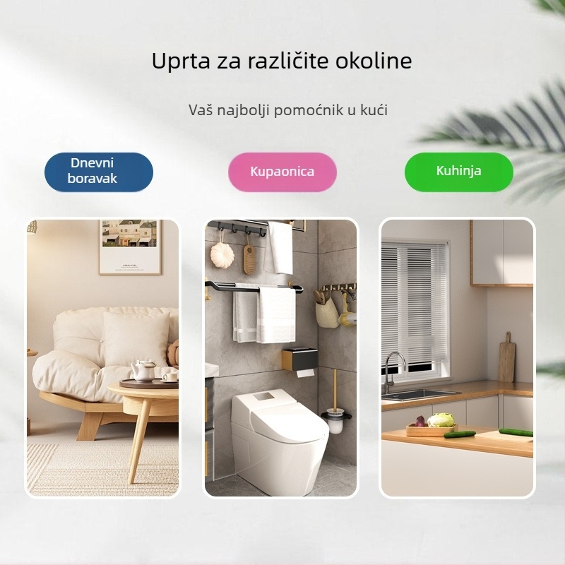 Smeće vrećice sa šnurnama, dvostruko debele, s automatskim zatvaranjem i ručkama, za kućnu upotrebu (kuhinja i kupaonica)