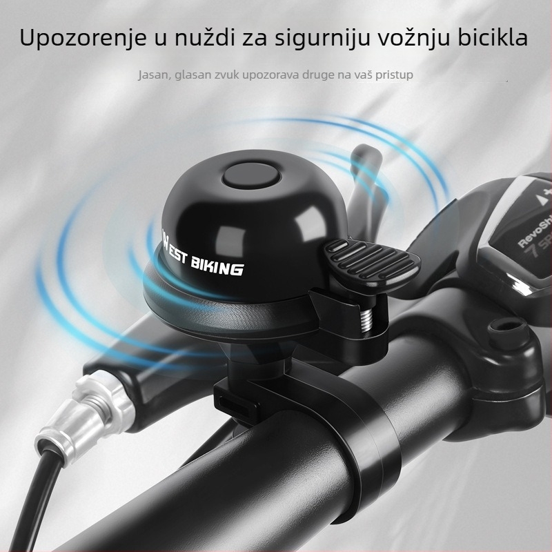 Zvon za bicikl West Rider za planinski bicikl, aluminijska legura, model YP0706062-063