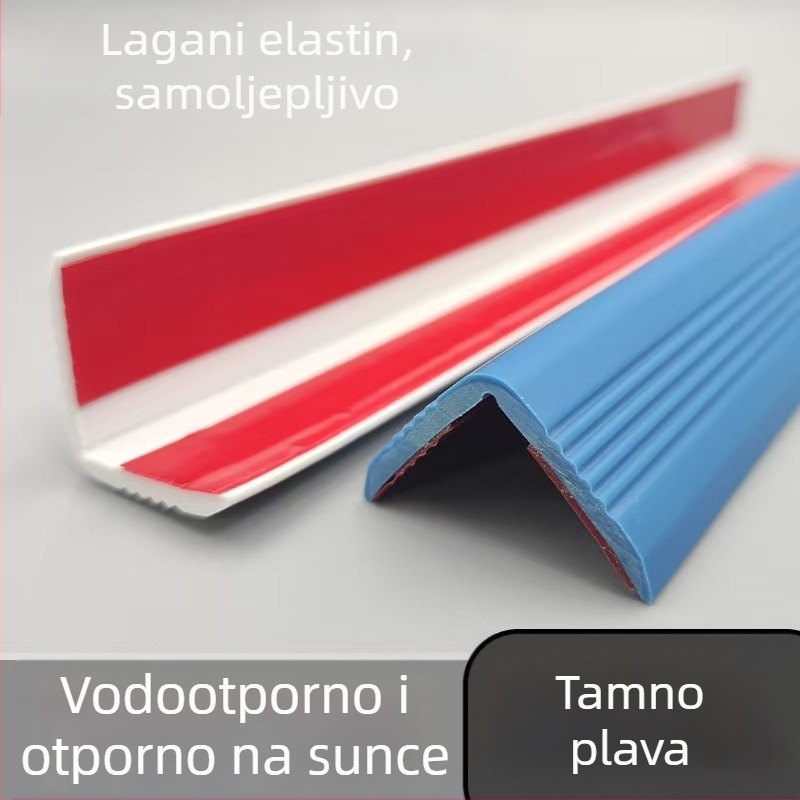 Zaštitne trake za kutove vrtića – zaštita od sudara, zaštita stupova, debeli rubni trakovi; duljina 5000 mm