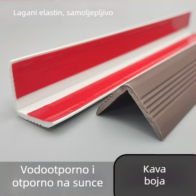 Zaštitne trake za kutove vrtića – zaštita od sudara, zaštita stupova, debeli rubni trakovi; duljina 5000 mm