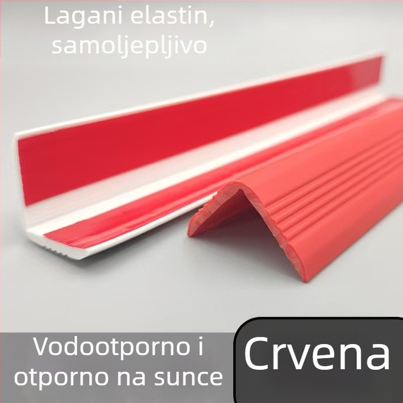 Zaštitne trake za kutove vrtića – zaštita od sudara, zaštita stupova, debeli rubni trakovi; duljina 5000 mm