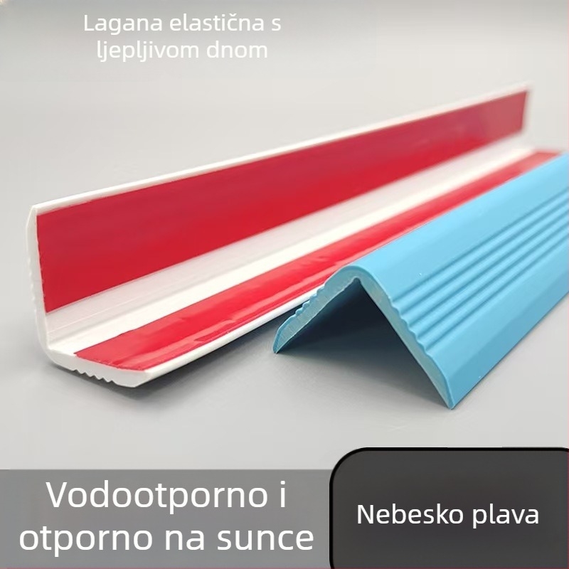 Zaštitne trake za kutove vrtića – zaštita od sudara, zaštita stupova, debeli rubni trakovi; duljina 5000 mm