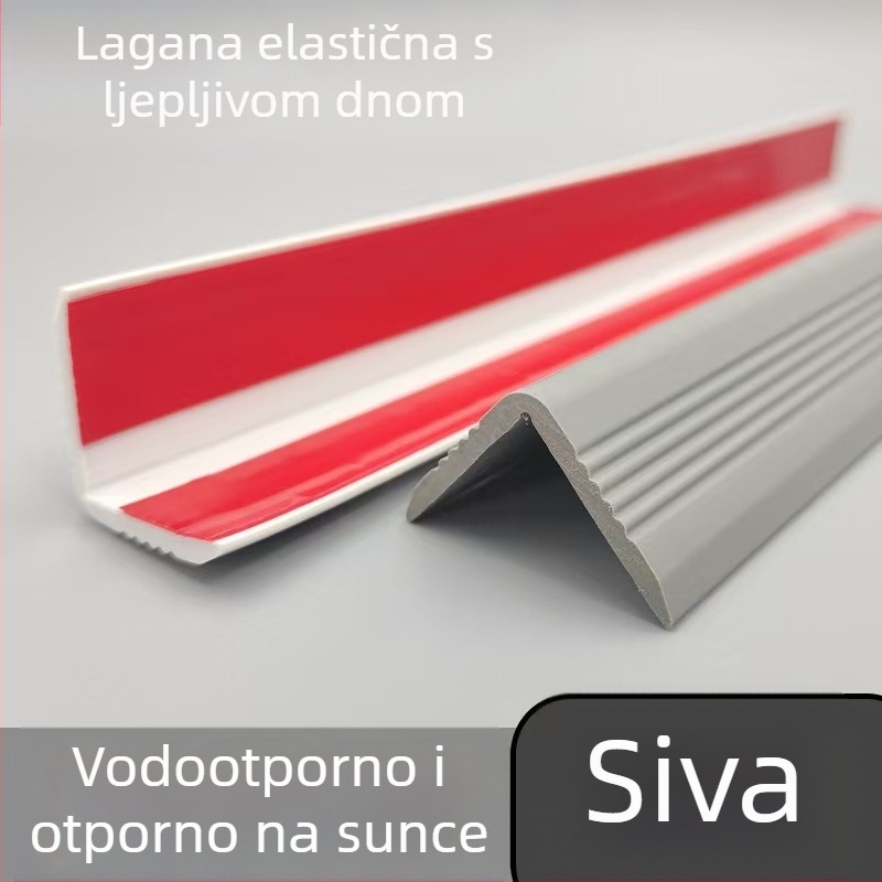 Zaštitne trake za kutove vrtića – zaštita od sudara, zaštita stupova, debeli rubni trakovi; duljina 5000 mm