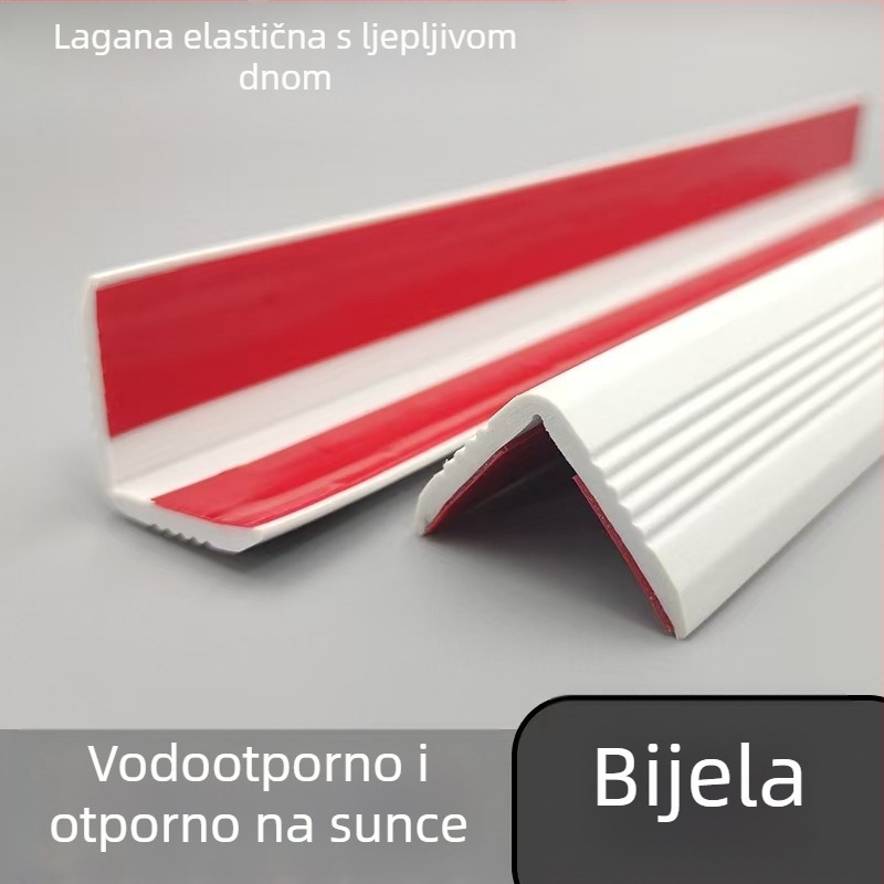 Zaštitne trake za kutove vrtića – zaštita od sudara, zaštita stupova, debeli rubni trakovi; duljina 5000 mm