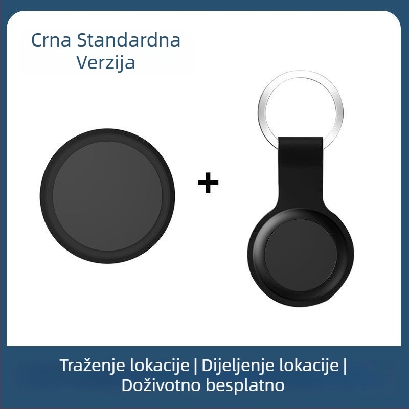 Pametan tragalo protiv gubitka za bicikle i kućne ljubimce, model F3, ABS, Bluetooth, baterija 220 mAh