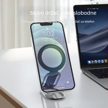 Držač za telefon s prstenom UFO, aluminijska legura
