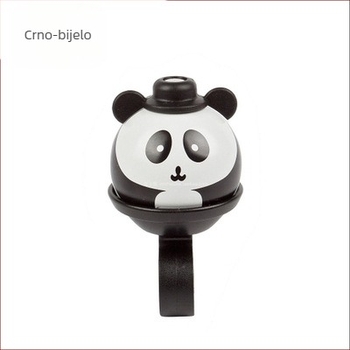 N+1 sklopivi zvončić za planinski bicikl – Panda dizajn, aluminij + plastika