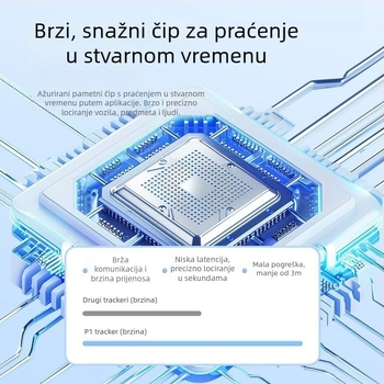 DW-B Bluetooth tracker za Apple iOS, ABS kućište, baterija 110 mAh, težina ~13 g, izlazak na tržište 2025