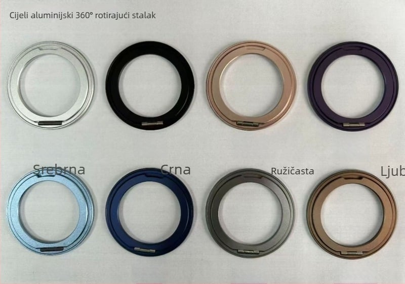 Stalak za futrolu mobitela, univerzalni, metalni, model B Stand, marka Golden Round