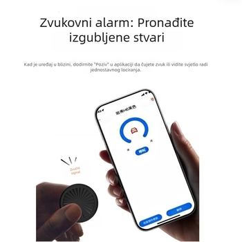 GPS tracker za praćenje s točnim pozicioniranjem, Bluetooth pozicioniranjem, vodootporan, zamjenjiva baterija, navigacija po karti