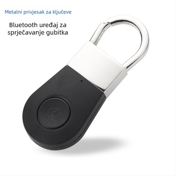 Bluetooth anti‑gubitnički privjesak s kartom pozicije i dvostrukom alarmom — model R2, Bluetooth 4.0, domet 10 m, baterija 240 mAh, težina 25 g