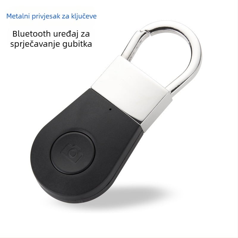 Bluetooth anti‑gubitnički privjesak s kartom pozicije i dvostrukom alarmom — model R2, Bluetooth 4.0, domet 10 m, baterija 240 mAh, težina 25 g