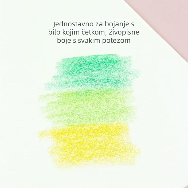 Skic-blok za crtanje, 28 stranica, papir 100 g/m², ljepilo povez, sirovina drvene pulpe, sladak japansko-korejski stil