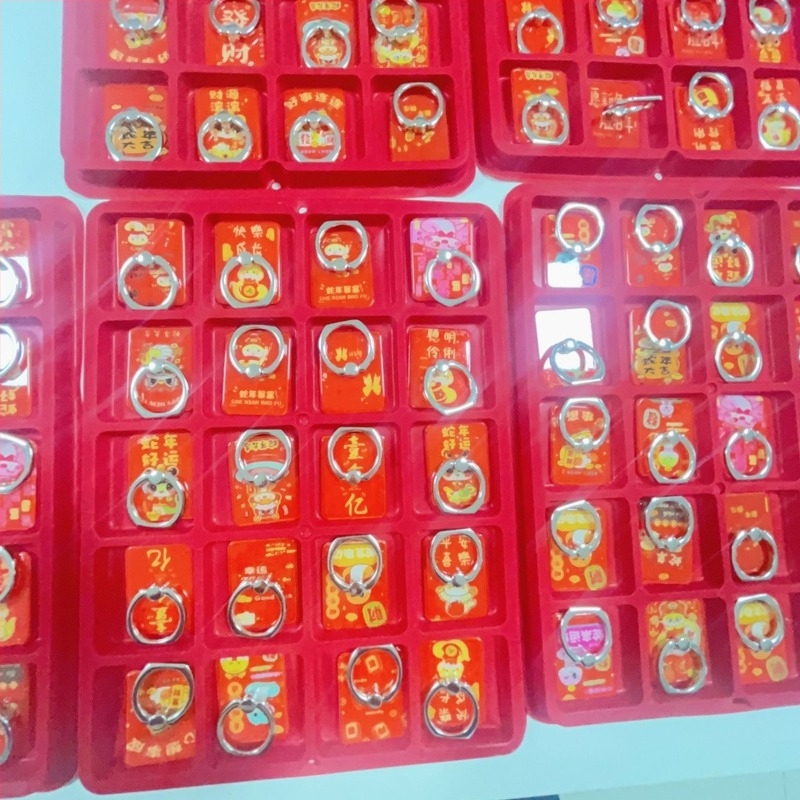 Stolni držač za telefon, rotirajući, plastika, univerzalni, paket od 20 komada