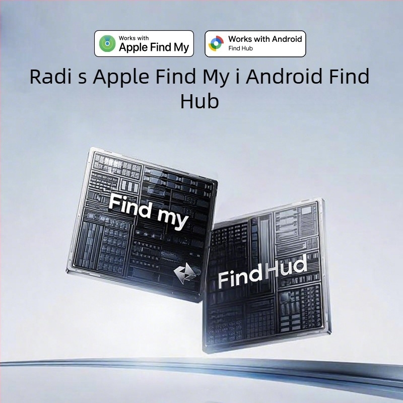 Globalni GPS tracker protiv gubitka, Dualni sustav, model F08, težina 7 g, baterija 230 mAh, domet 10 m, kompatibilan s Android iOS