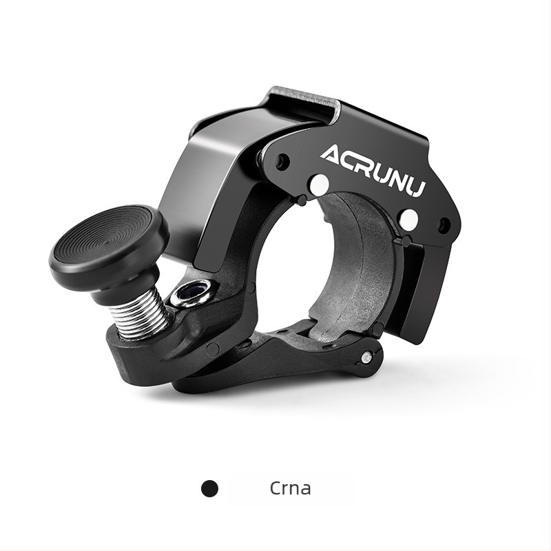 Zvončić za upravljač bicikla, aluminijska legura + inženjerski plast, 90 dB, 25 g, vodootporan i izdržljiv